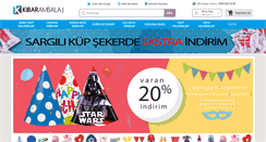 Desktop Screenshot of kibarambalaj.com
